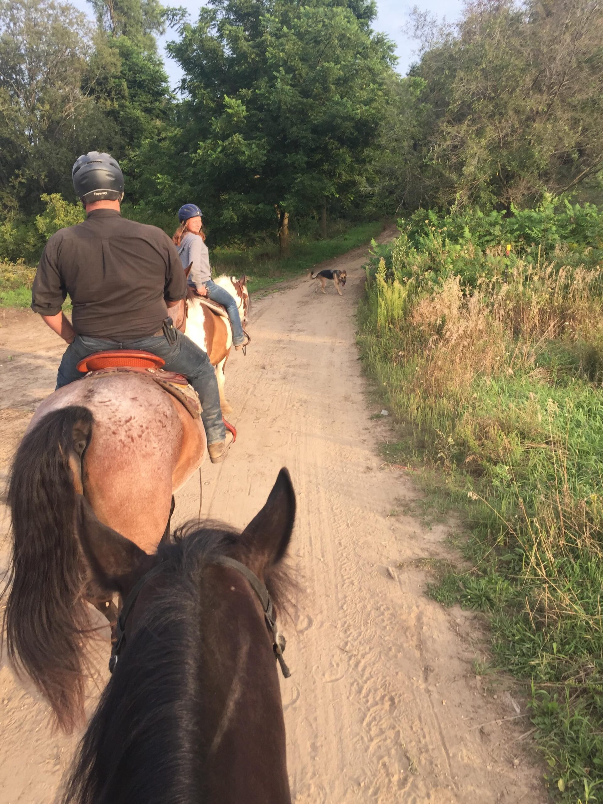 Scenic trails on the Jager Ranch property