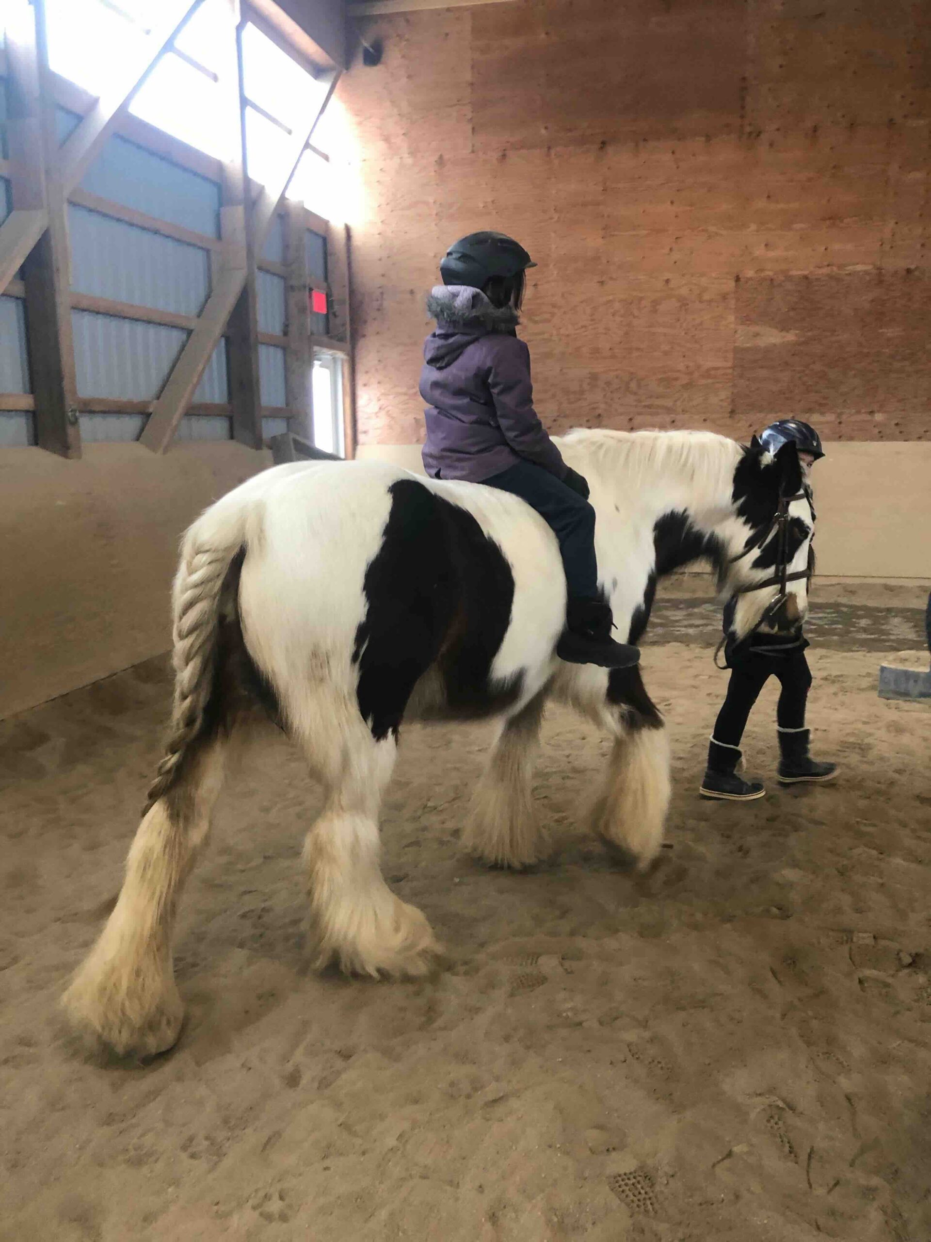 Leadline riding at Jäger Ranch Riding Club