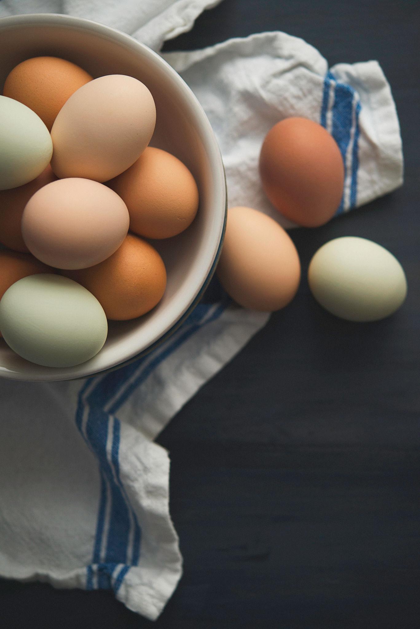 Farm fresh eggs Baden Ontario mixed dozen